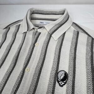 Grateful Dead Steal Your Face Zara Button Down (XL/44)